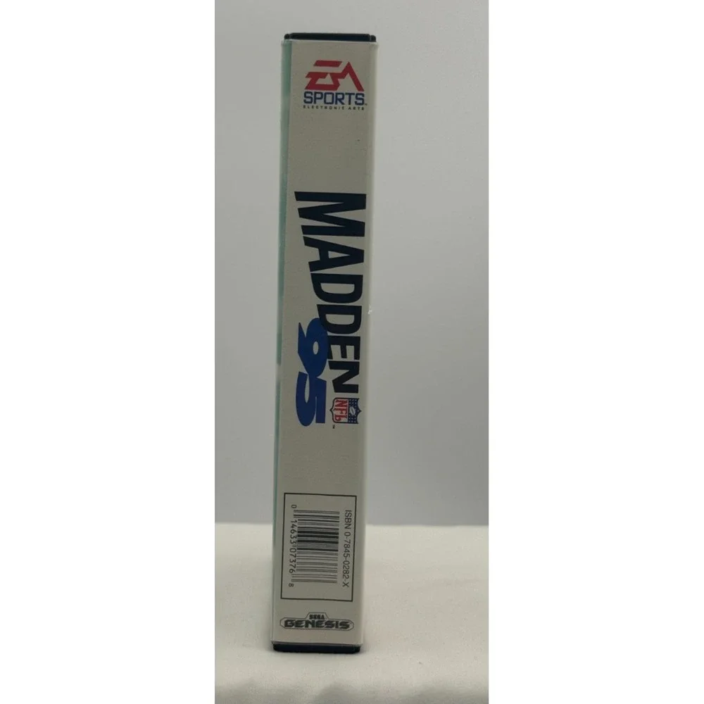 Madden NFL 95 (Sega Genesis, 1994) Complete W/Manual & Case - Tested